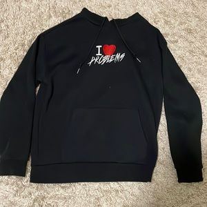 Forever 21 hoodie, color:black